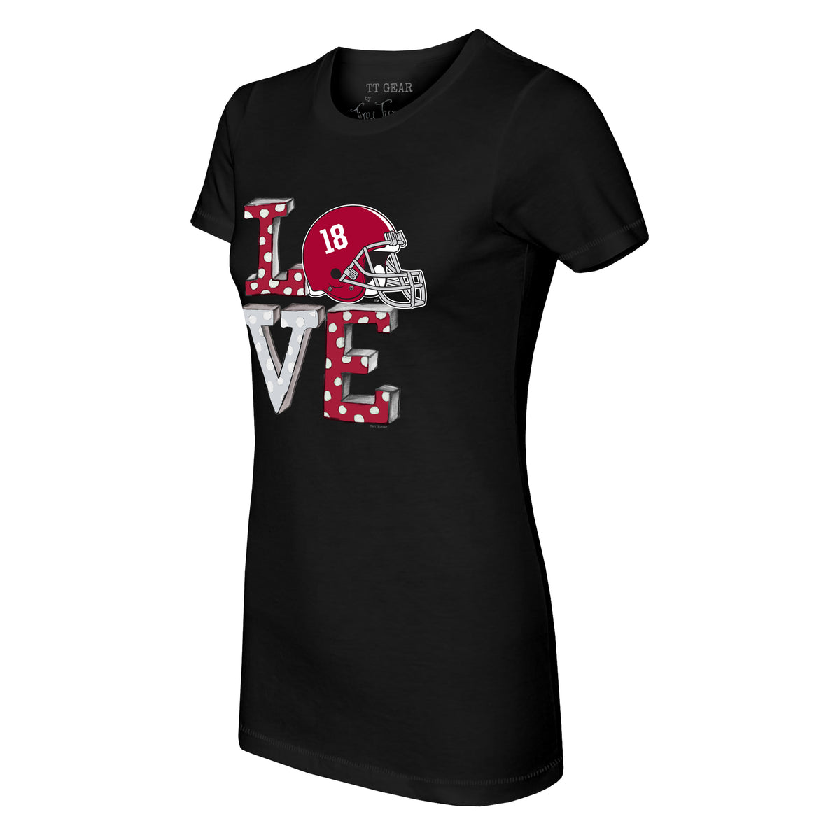 Alabama Crimson Tide Love Tee Shirt