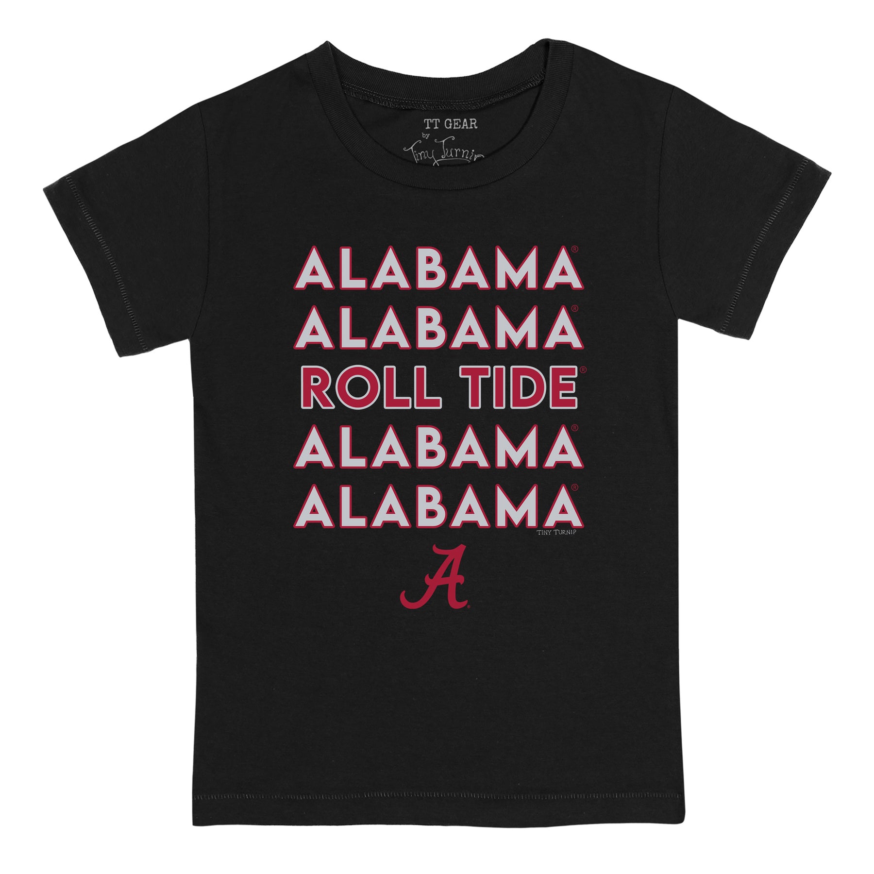 Alabama Crimson Tide Stacked Tee Shirt