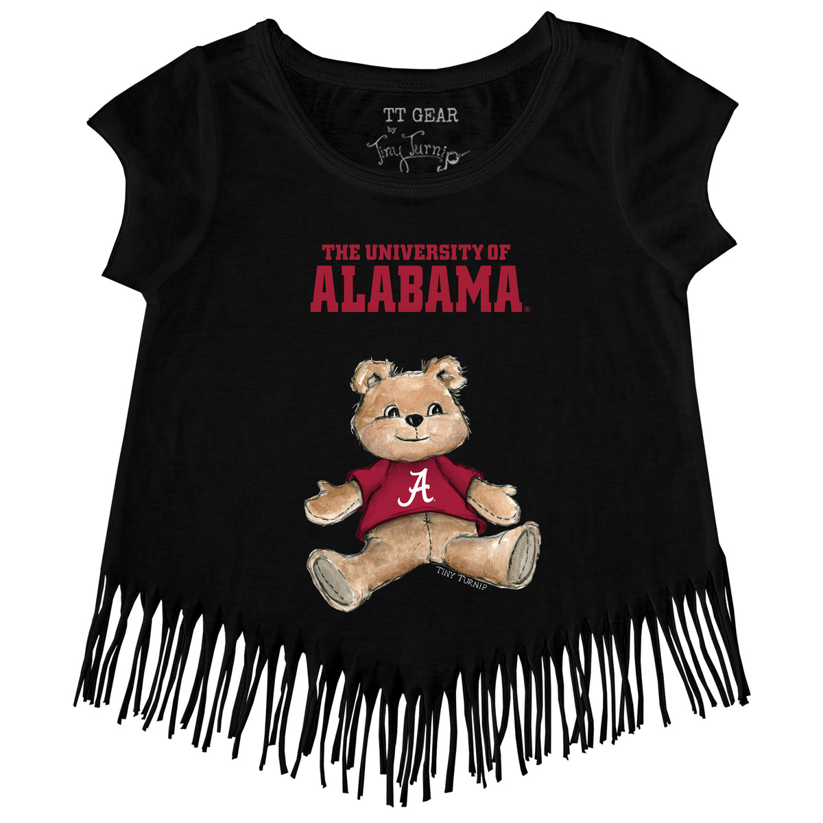 Alabama Crimson Tide Teddy Fringe Tee