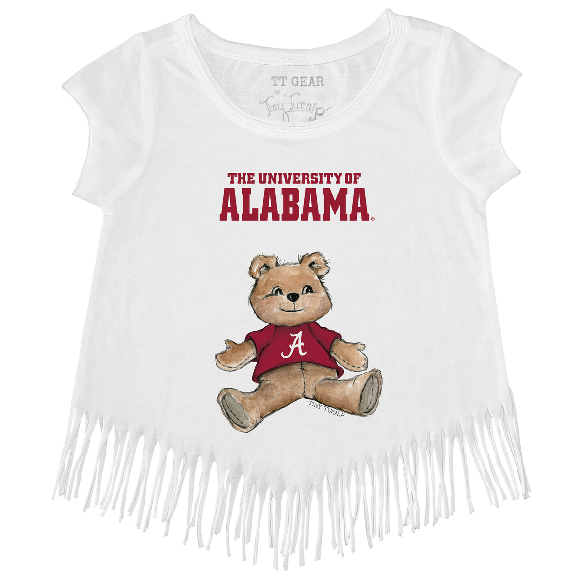 Alabama Crimson Tide Teddy Fringe Tee