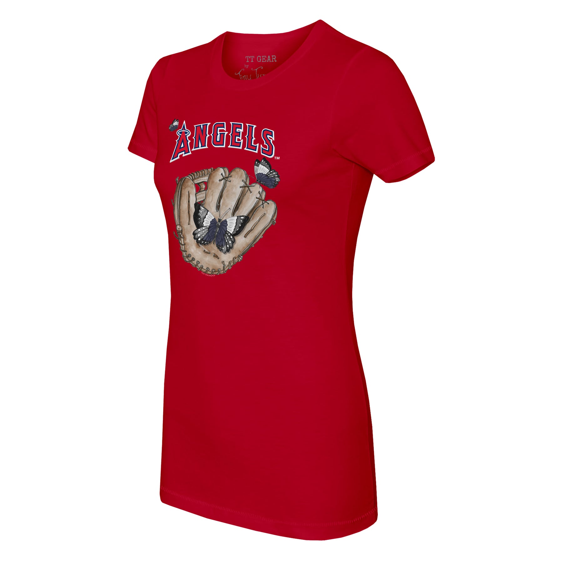 Los Angeles Angels Butterfly Glove Tee Shirt