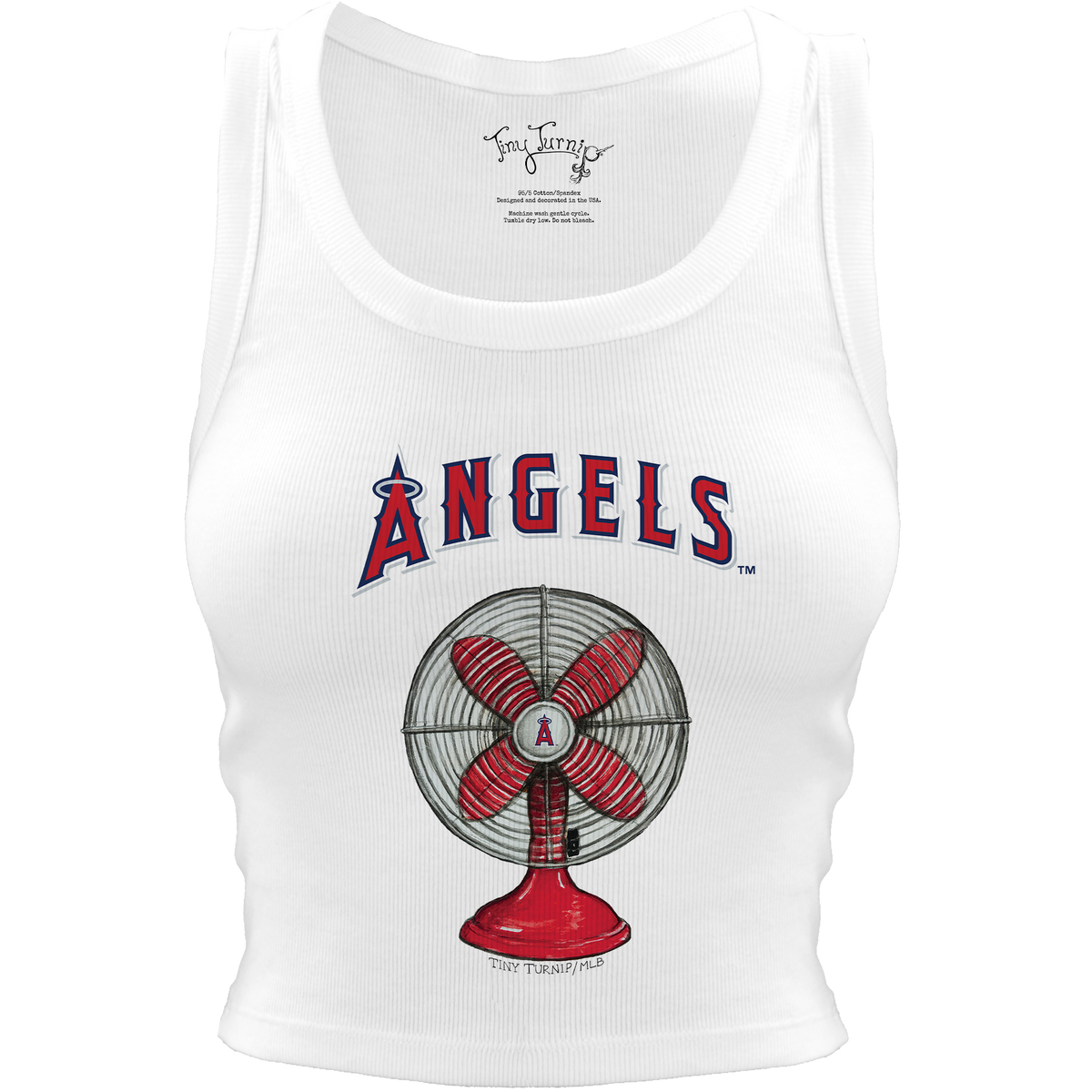 Los Angeles Angels Fan Crop Tank