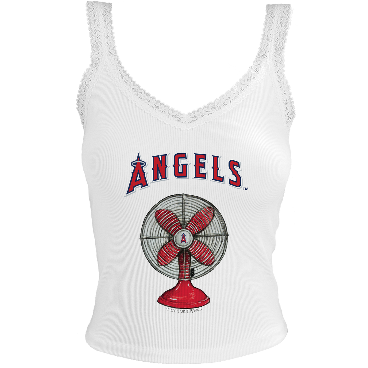 Los Angeles Angels Fan Lace Tank