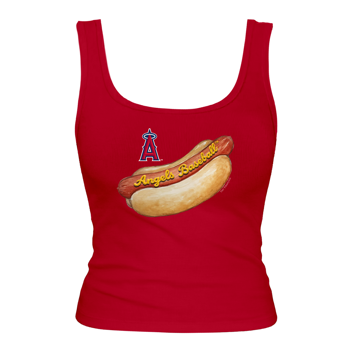 Los Angeles Angels Hot Dog Emmy Tank
