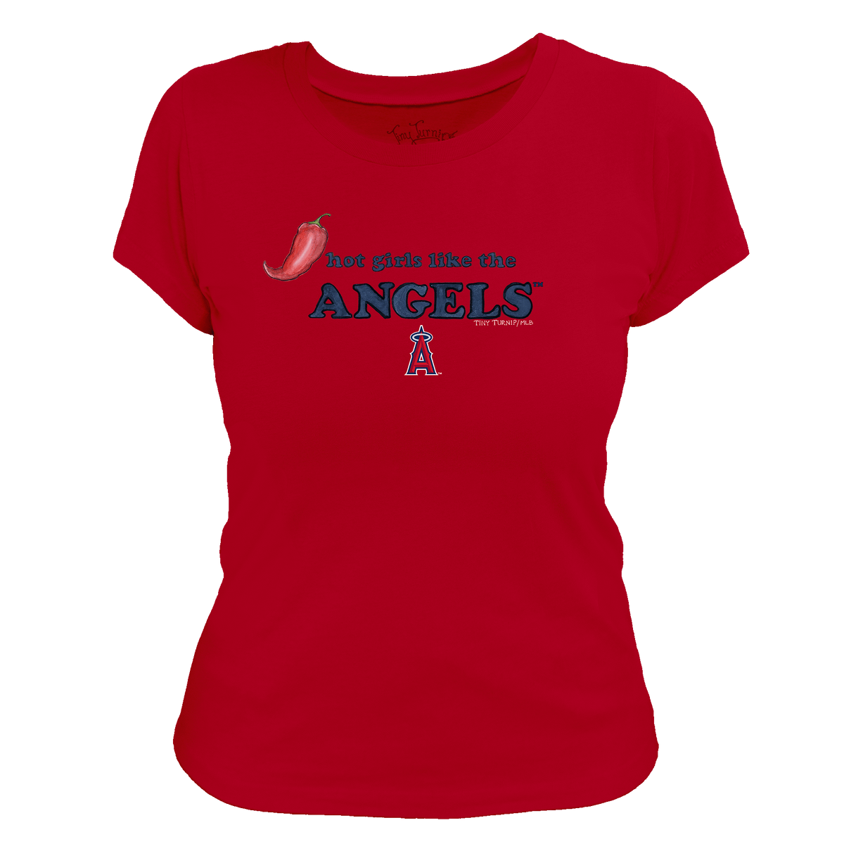 Los Angeles Angels Hot Girls Women's Tee Shirt
