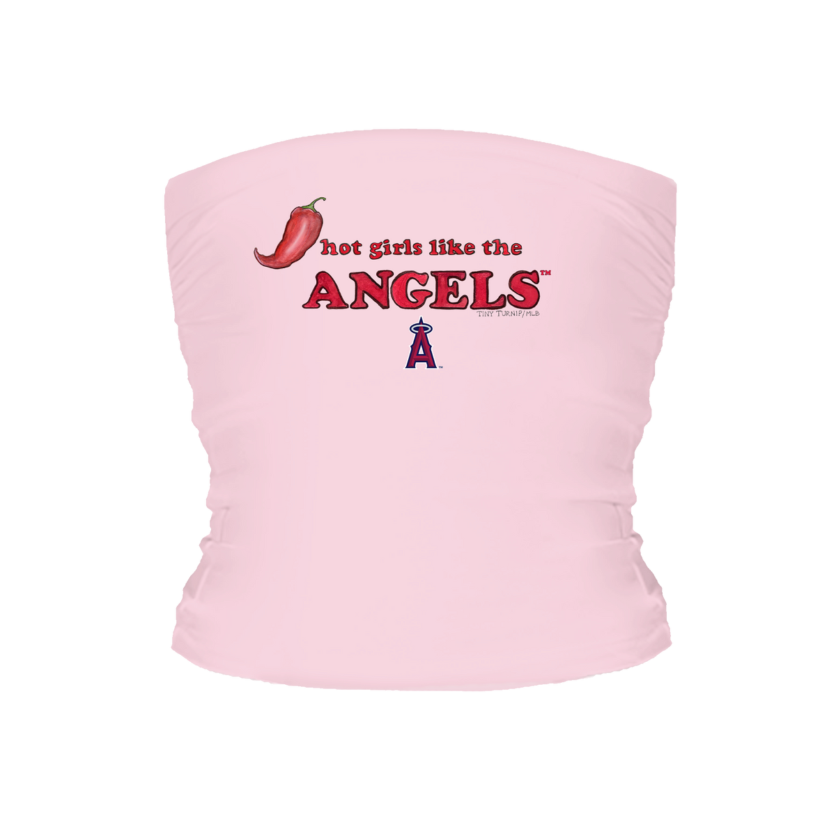 Los Angeles Angels Hot Girls Tube Top