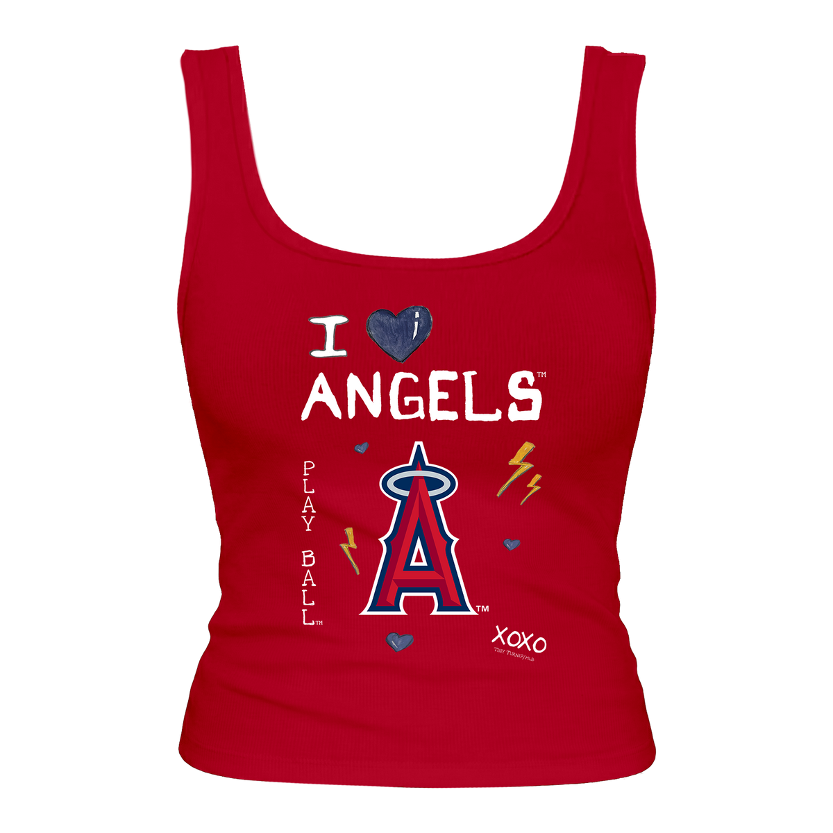 Los Angeles Angels I Heart Angels Emmy Tank