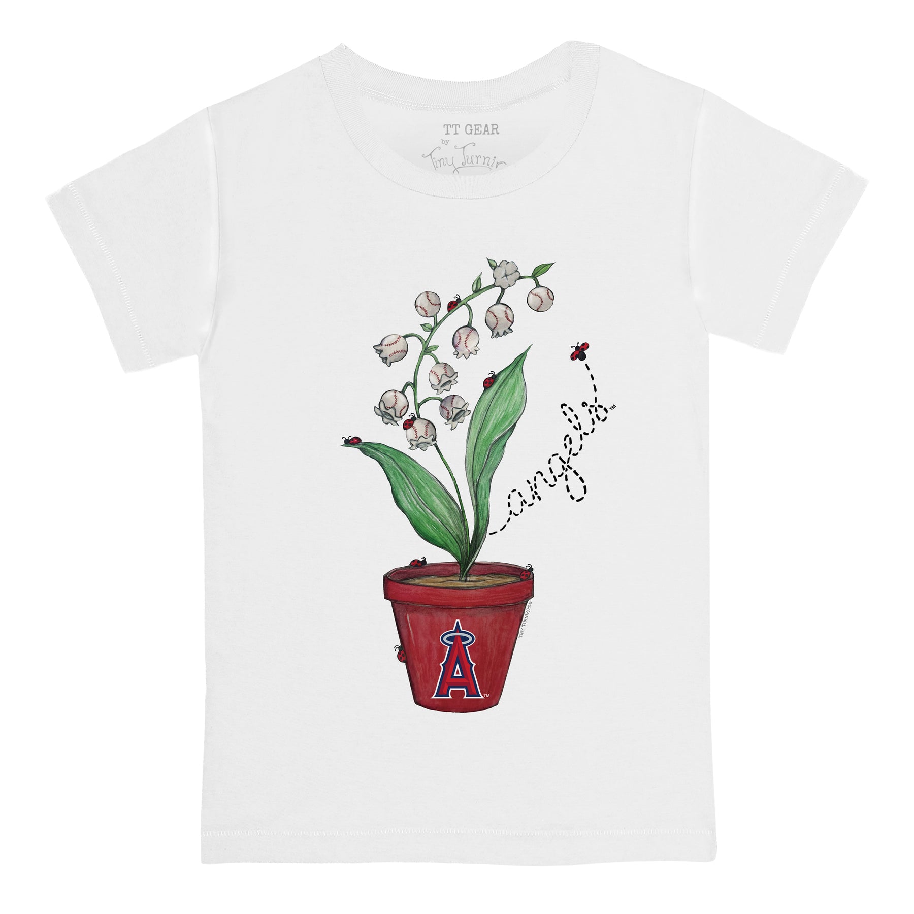 Los Angeles Angels Ladybug Tee Shirt