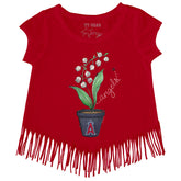 Los Angeles Angels Ladybug Fringe Tee