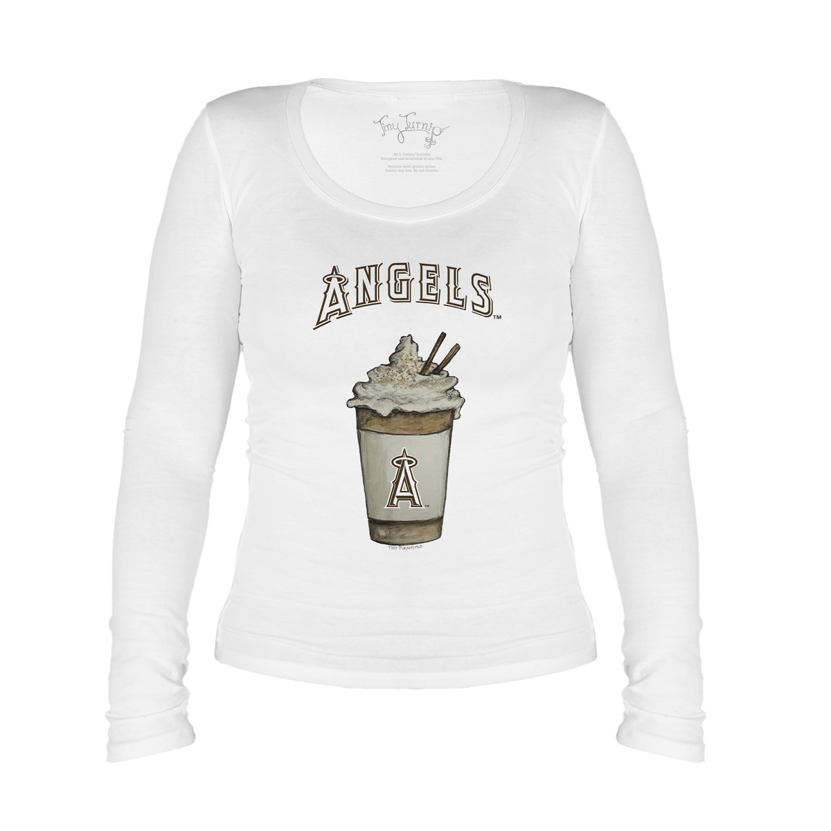 Los Angeles Angels Latte Legend Long Sleeve