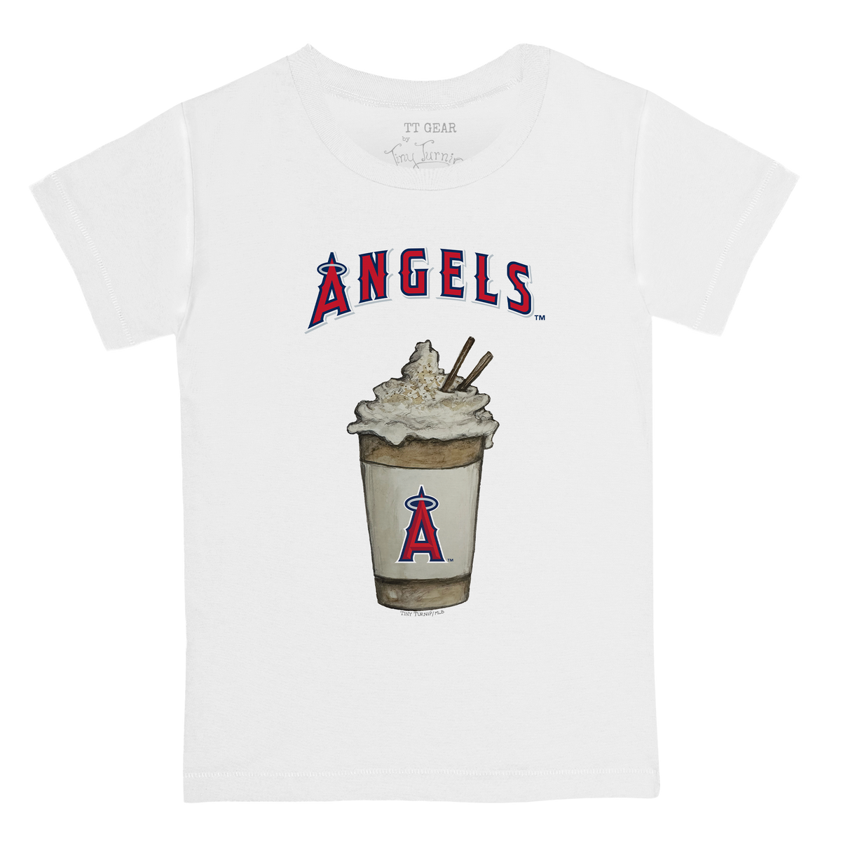 Los Angeles Angels Latte Kid's Tee Shirt