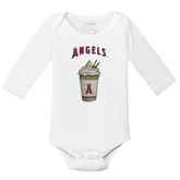 Los Angeles Angels Latte Long Sleeve Snapper