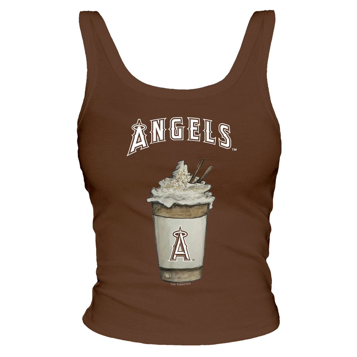 Los Angeles Angels Latte Tank