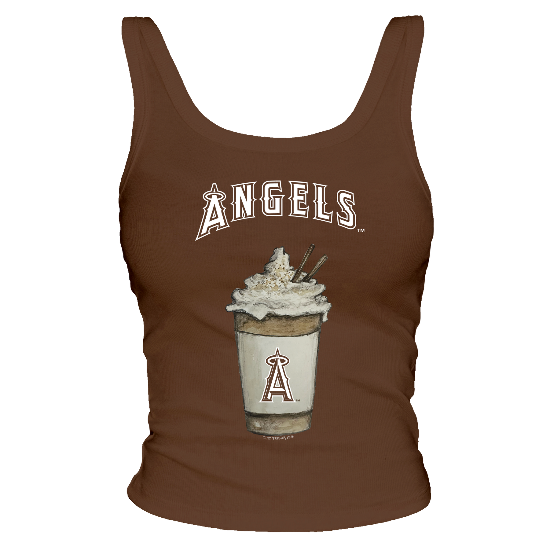 Los Angeles Angels Latte Tank