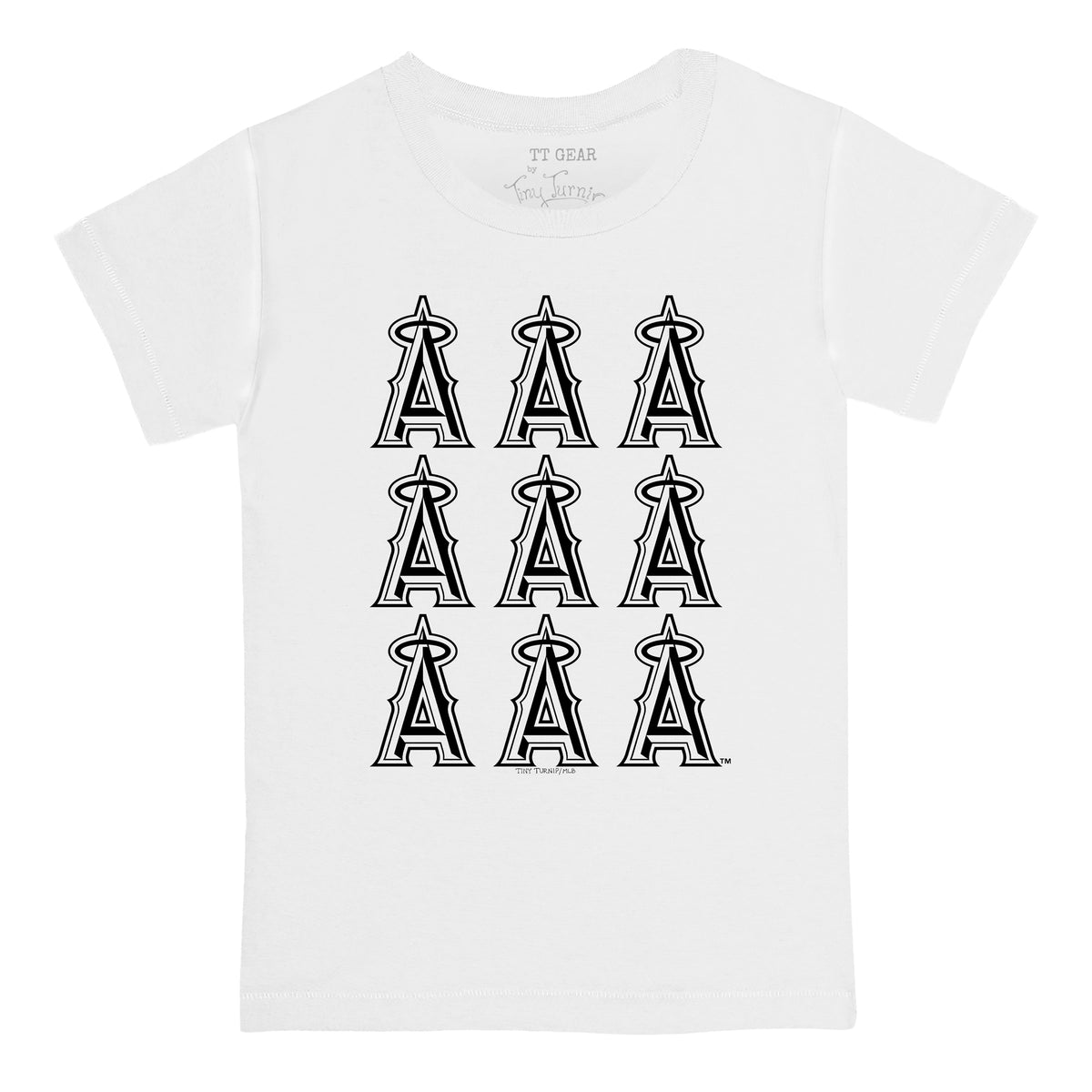 Los Angeles Angels Logo Grid Tee Shirt
