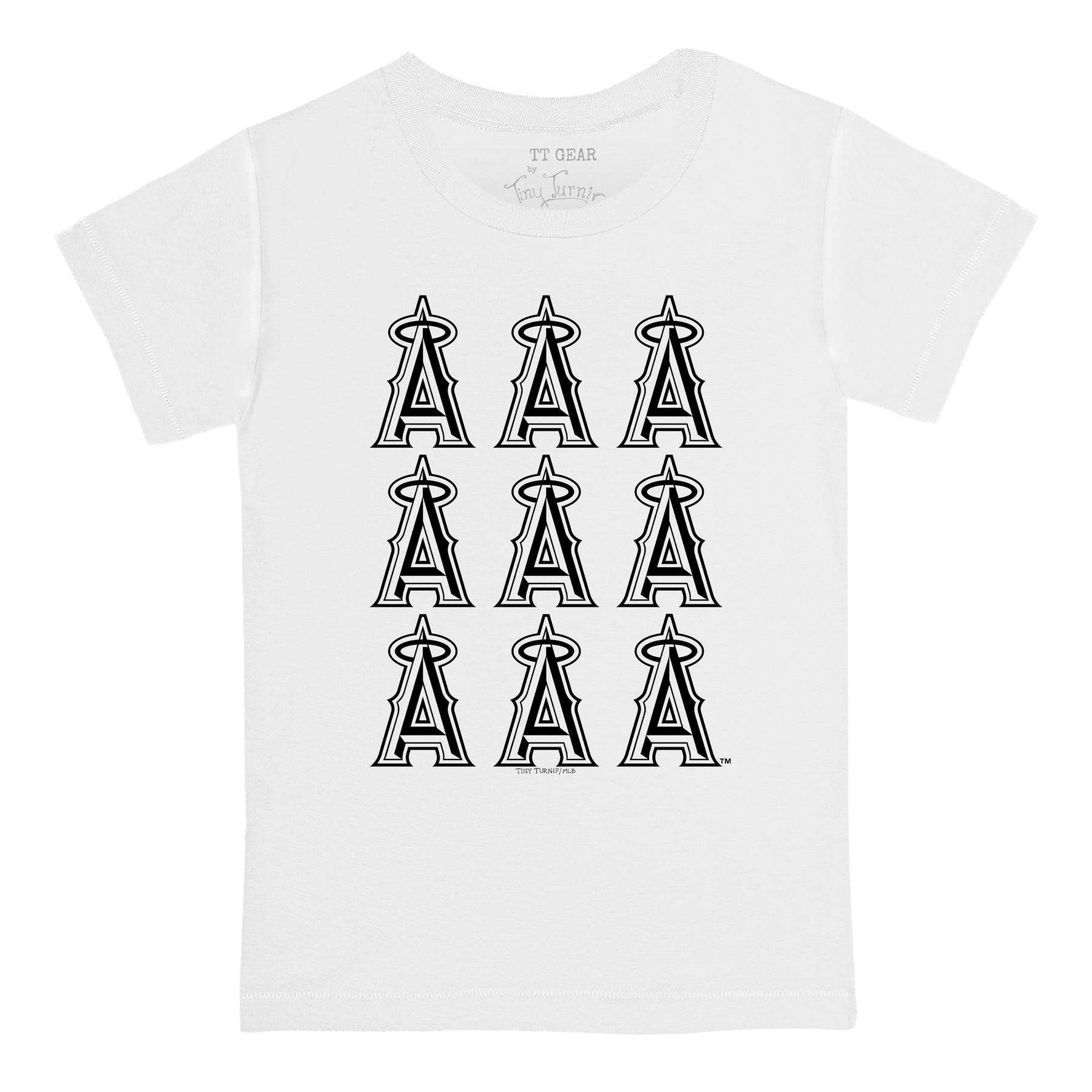 Los Angeles Angels Logo Grid Tee Shirt