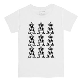 Los Angeles Angels Logo Grid Tee Shirt