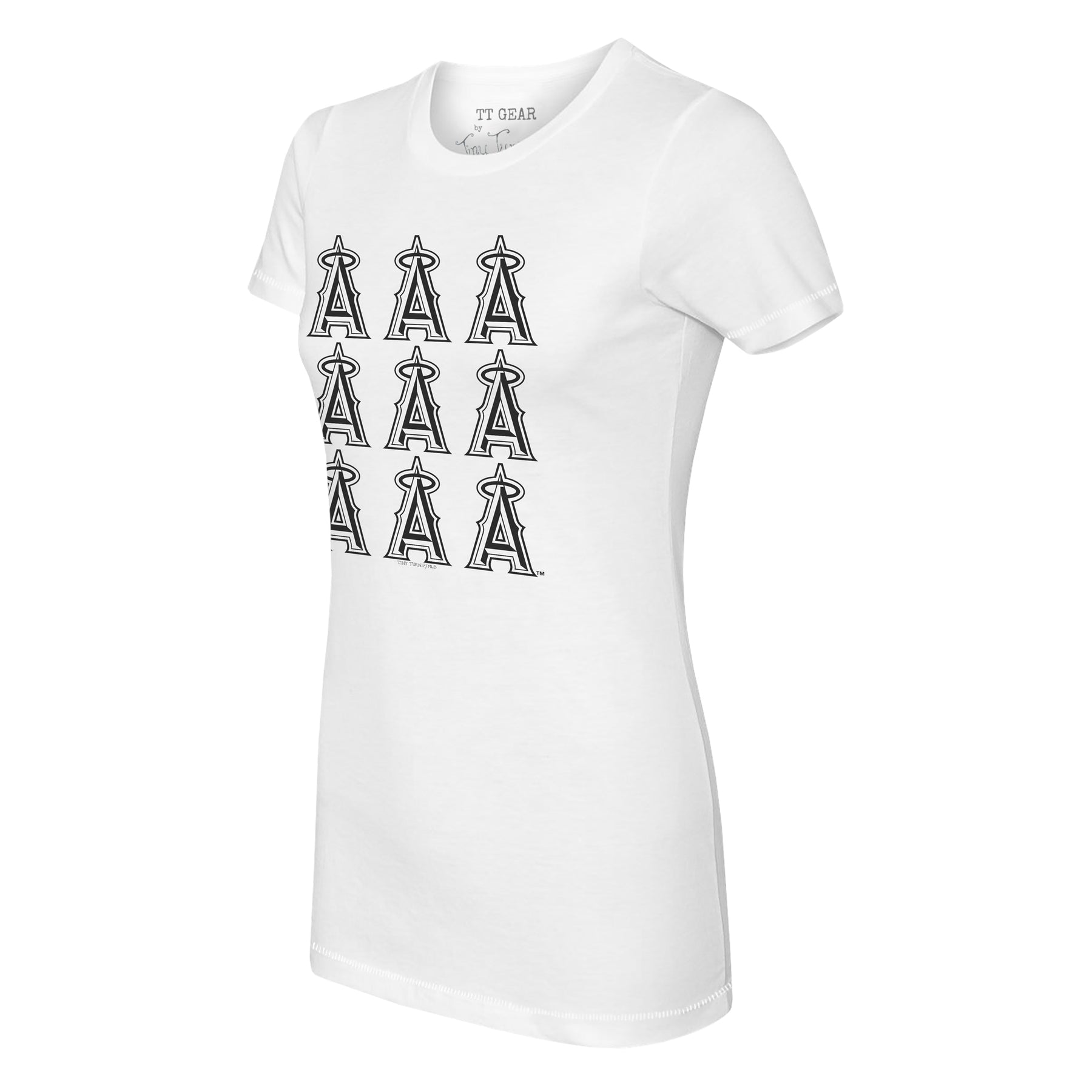 Los Angeles Angels Logo Grid Tee Shirt