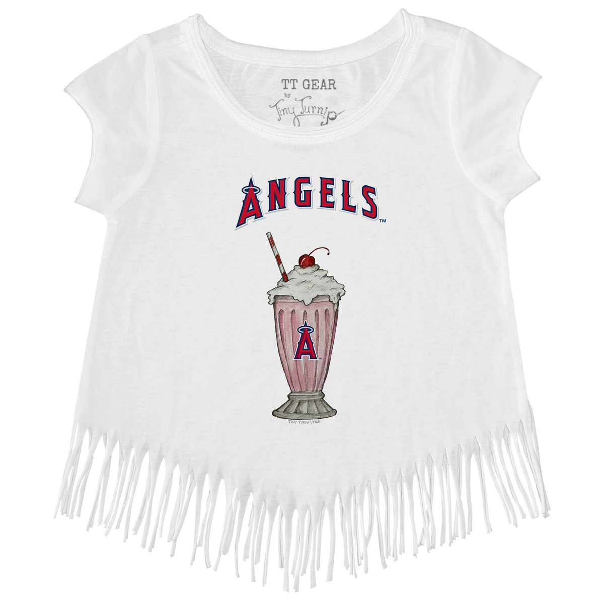Los Angeles Angels Milkshake Fringe Tee