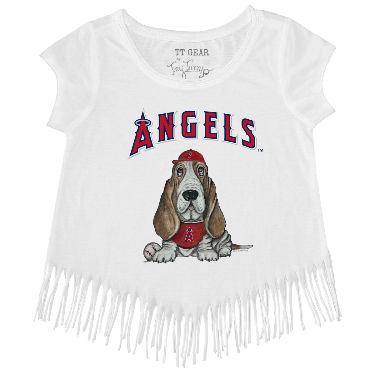 Los Angeles Angels Puddy Fringe Tee