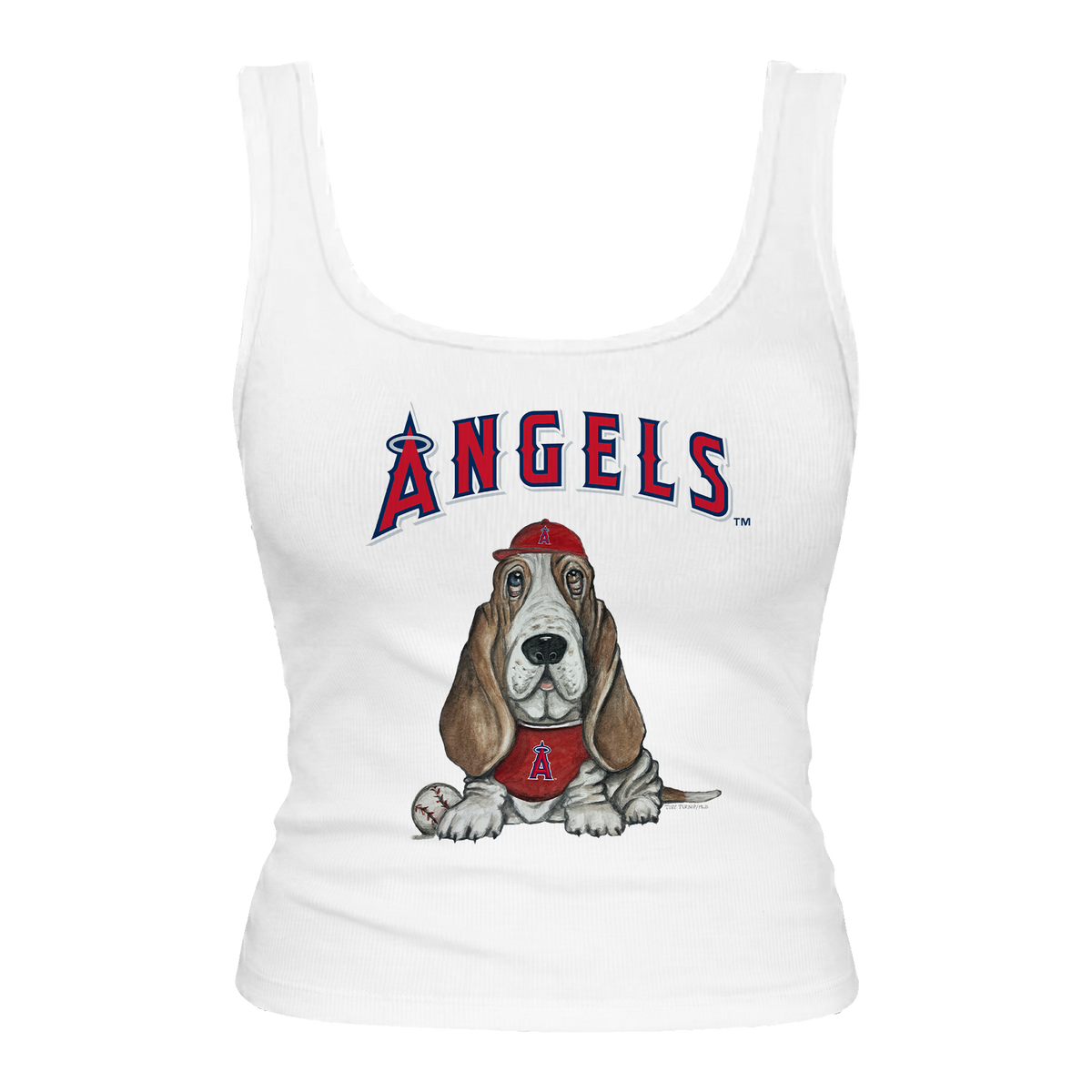 Los Angeles Angels Puddy Emmy Tank