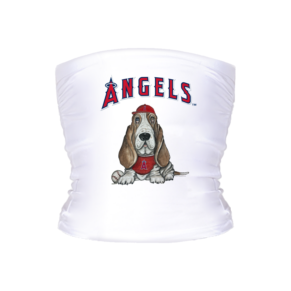 Los Angeles Angels Puddy Tube Top - Tiny Turnip