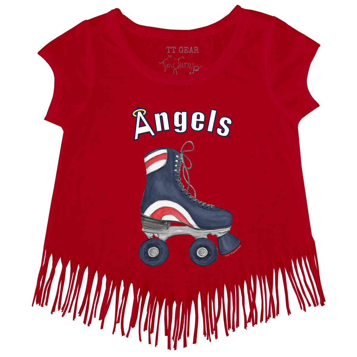 Los Angeles Angels Retro Skate Fringe Tee