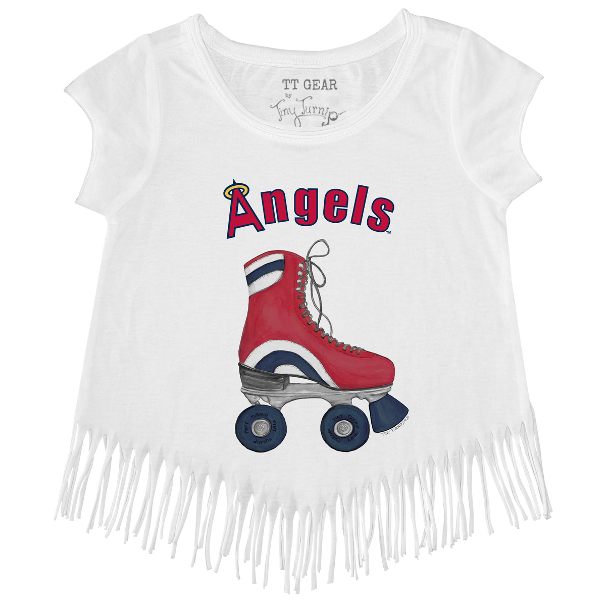 Los Angeles Angels Retro Skate Fringe Tee