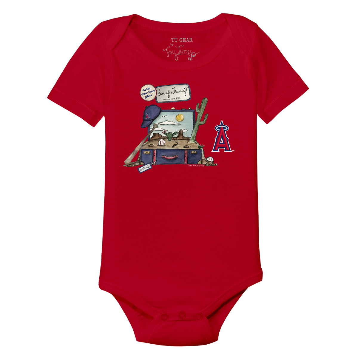 Los Angeles Angels Spring Training 2026 Short Sleeve Snapper