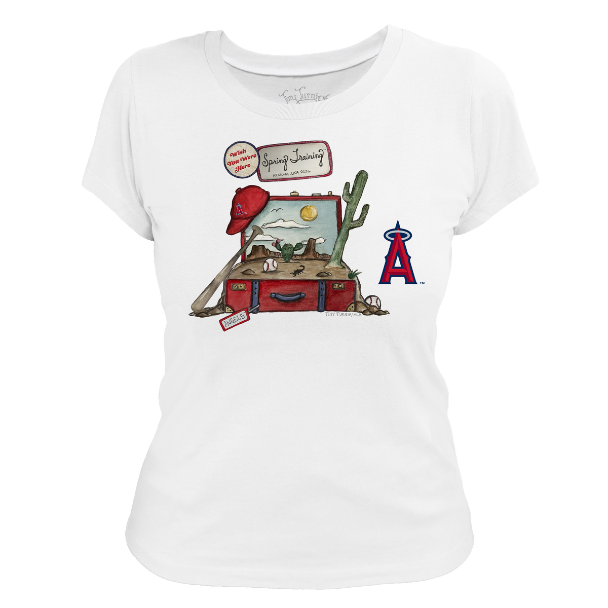 Los Angeles Angels Spring Training 2026 Women's Tee Shirt