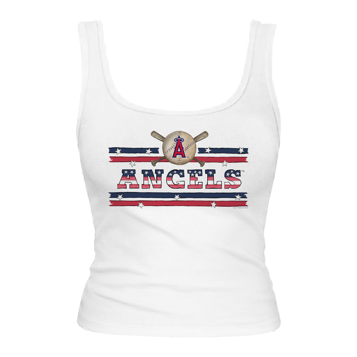 Los Angeles Angels Stars and Stripes Emmy Tank
