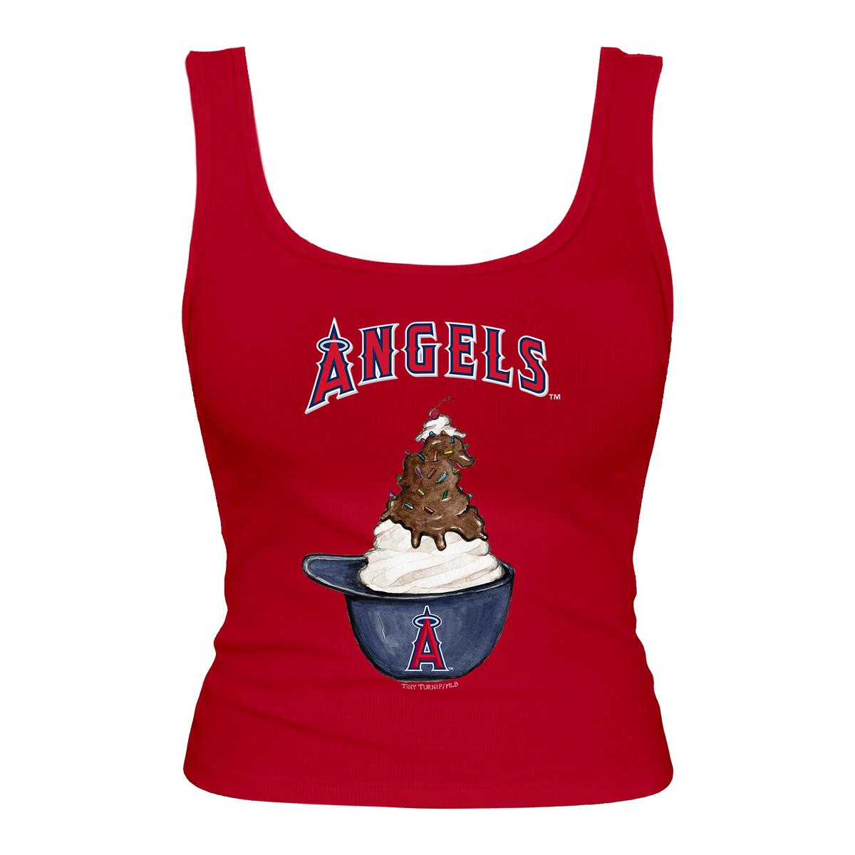 Los Angeles Angels Sundae Helmet Emmy Tank
