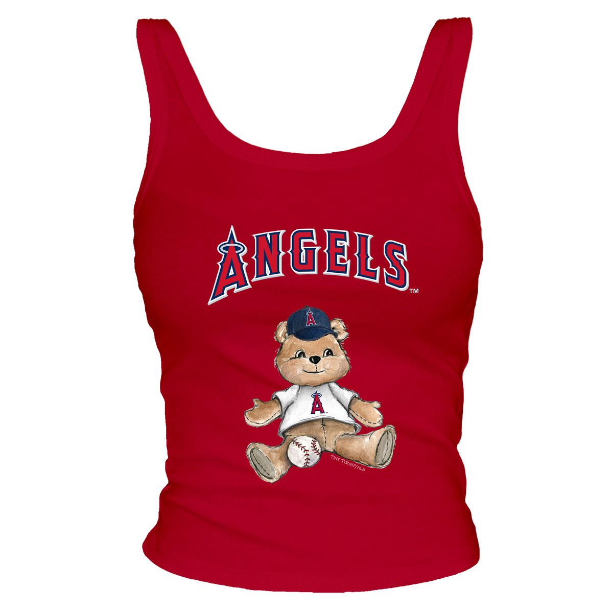 Los Angeles Angels Teddy Ribbed Tank