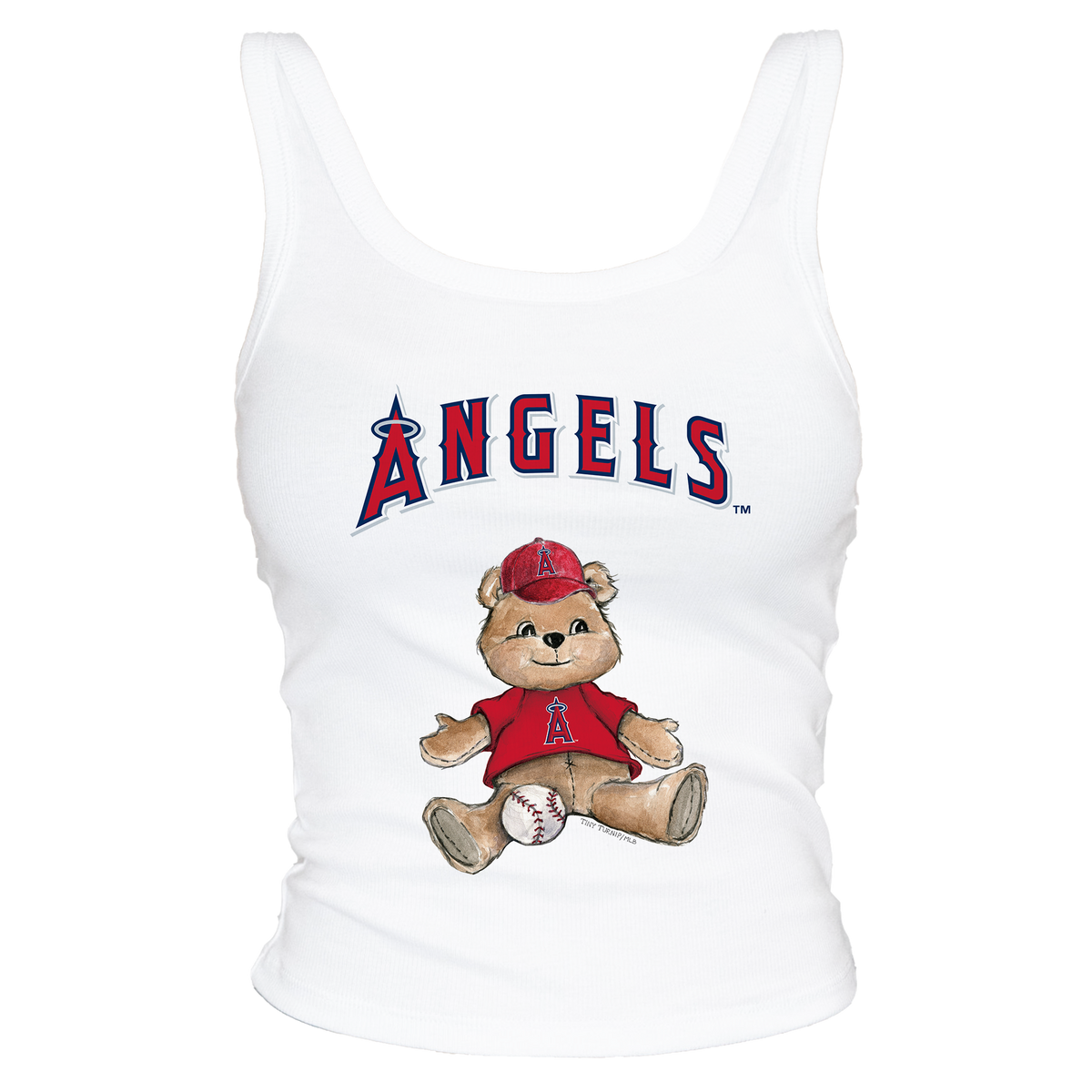 Los Angeles Angels Teddy Ribbed Tank