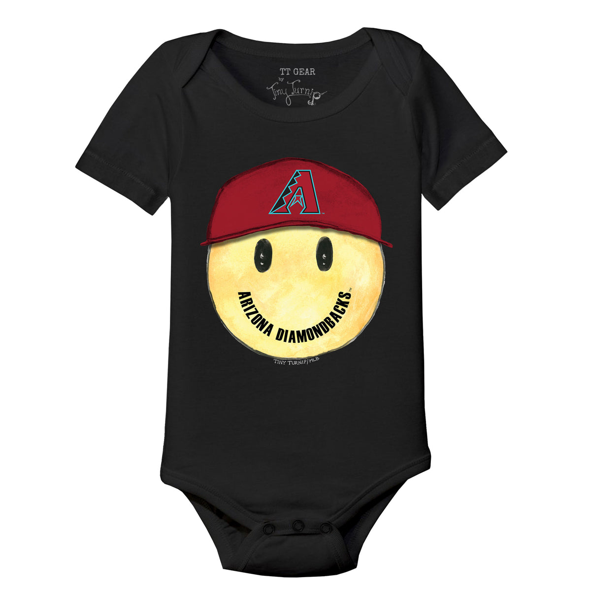 Arizona Diamondbacks Smiley Short Sleeve Snapper