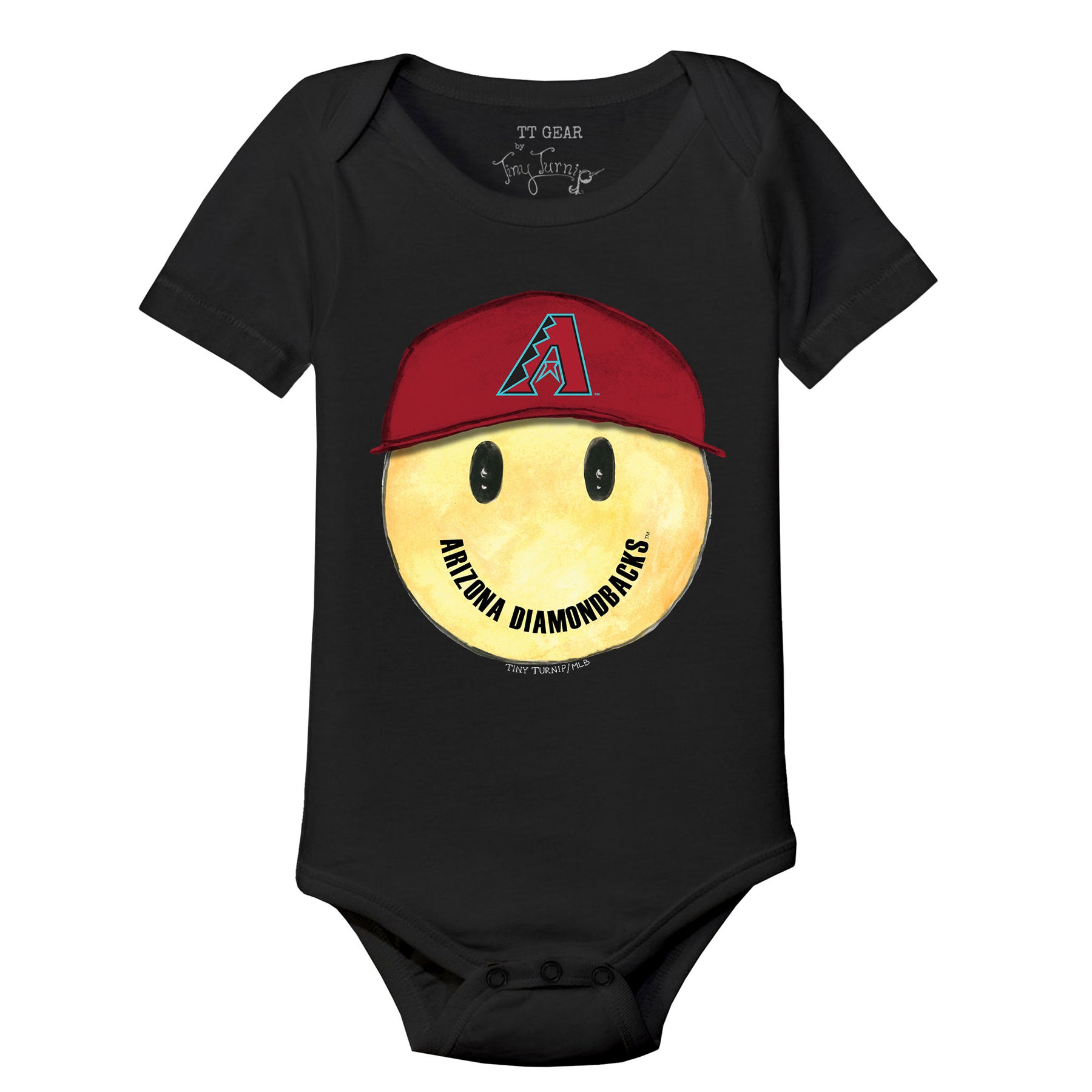 Arizona Diamondbacks Smiley Short Sleeve Snapper