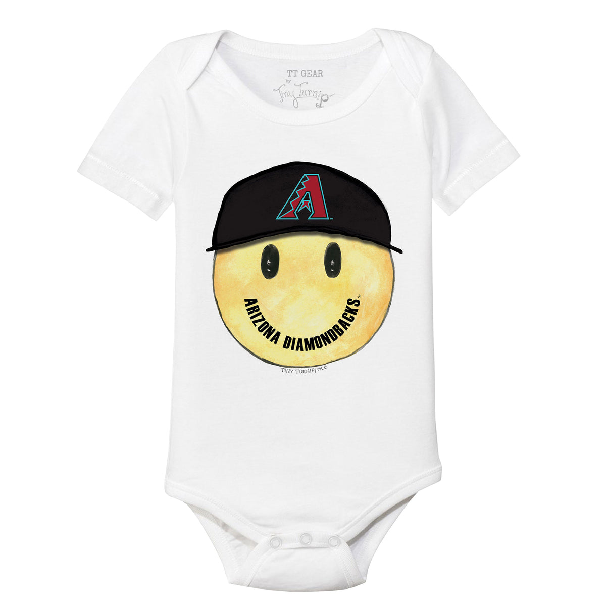 Arizona Diamondbacks Smiley Short Sleeve Snapper