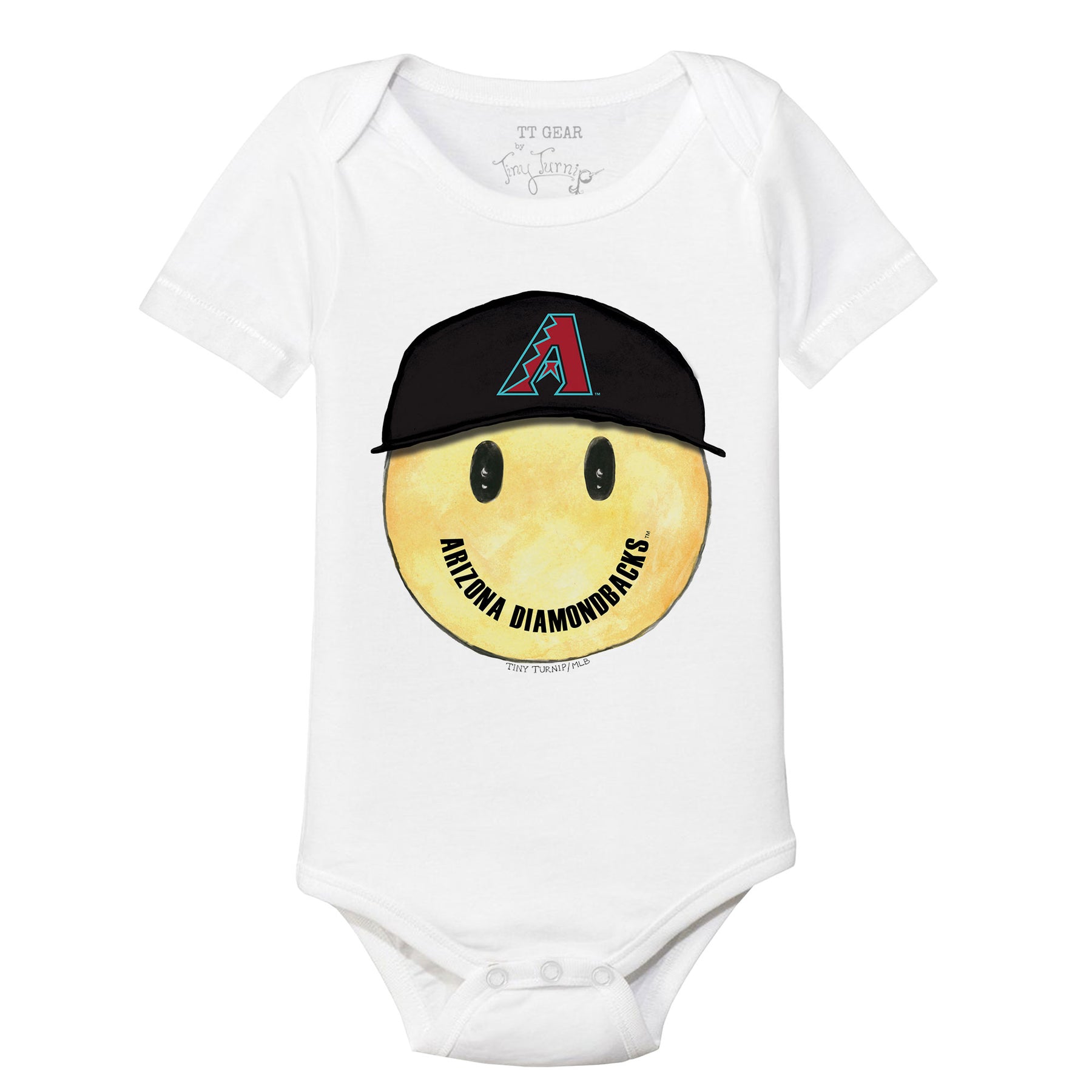 Arizona Diamondbacks Smiley Short Sleeve Snapper