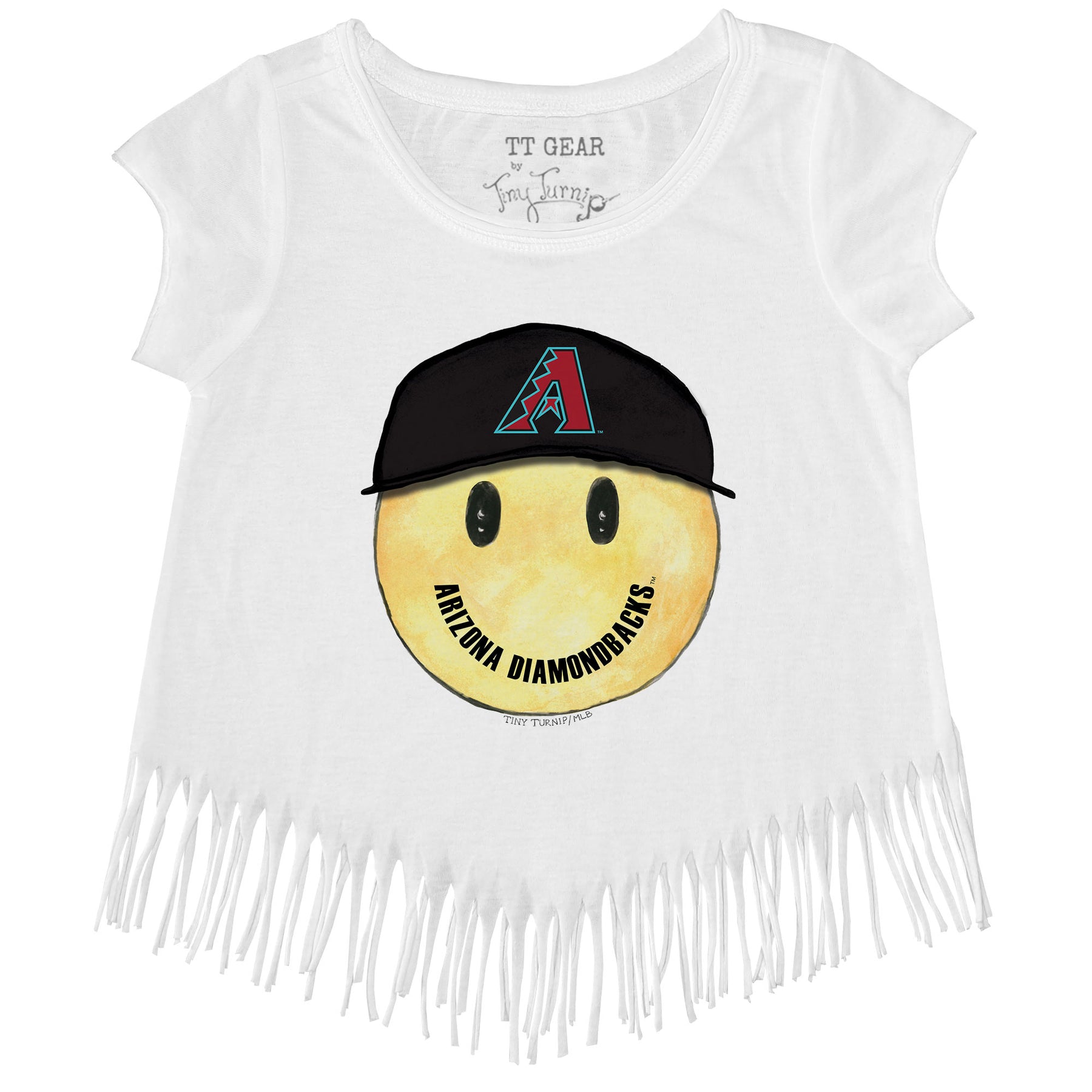 Arizona Diamondbacks Smiley Fringe Tee