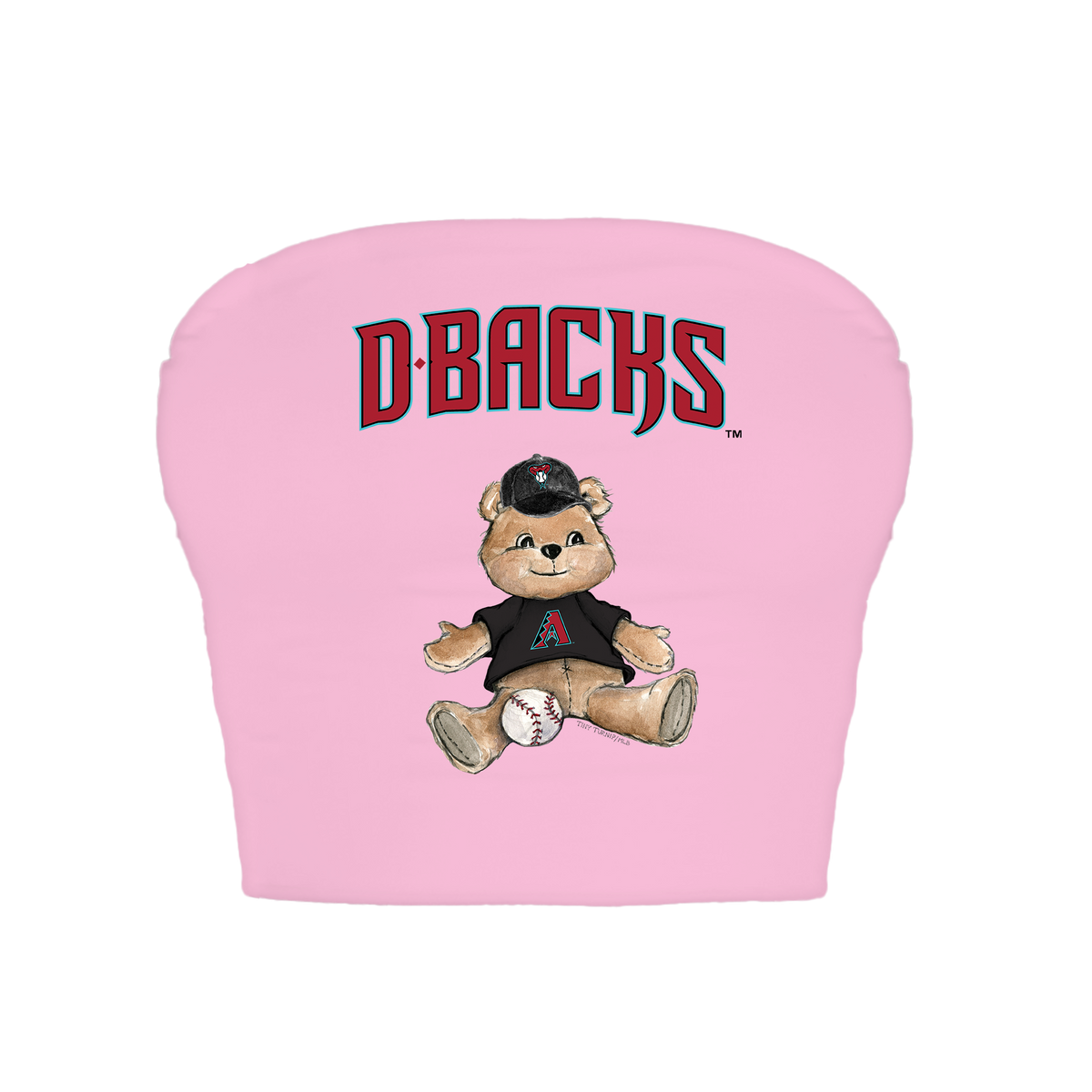 Arizona Diamondbacks Teddy Crop Tube Top