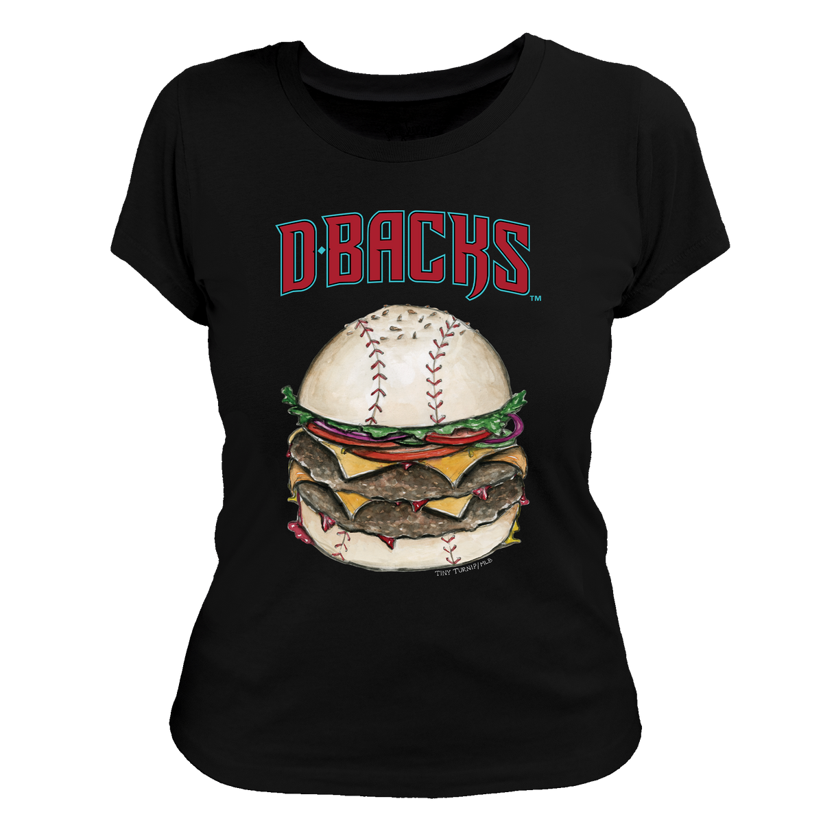 Arizona Diamondbacks Burger Tee Shirt