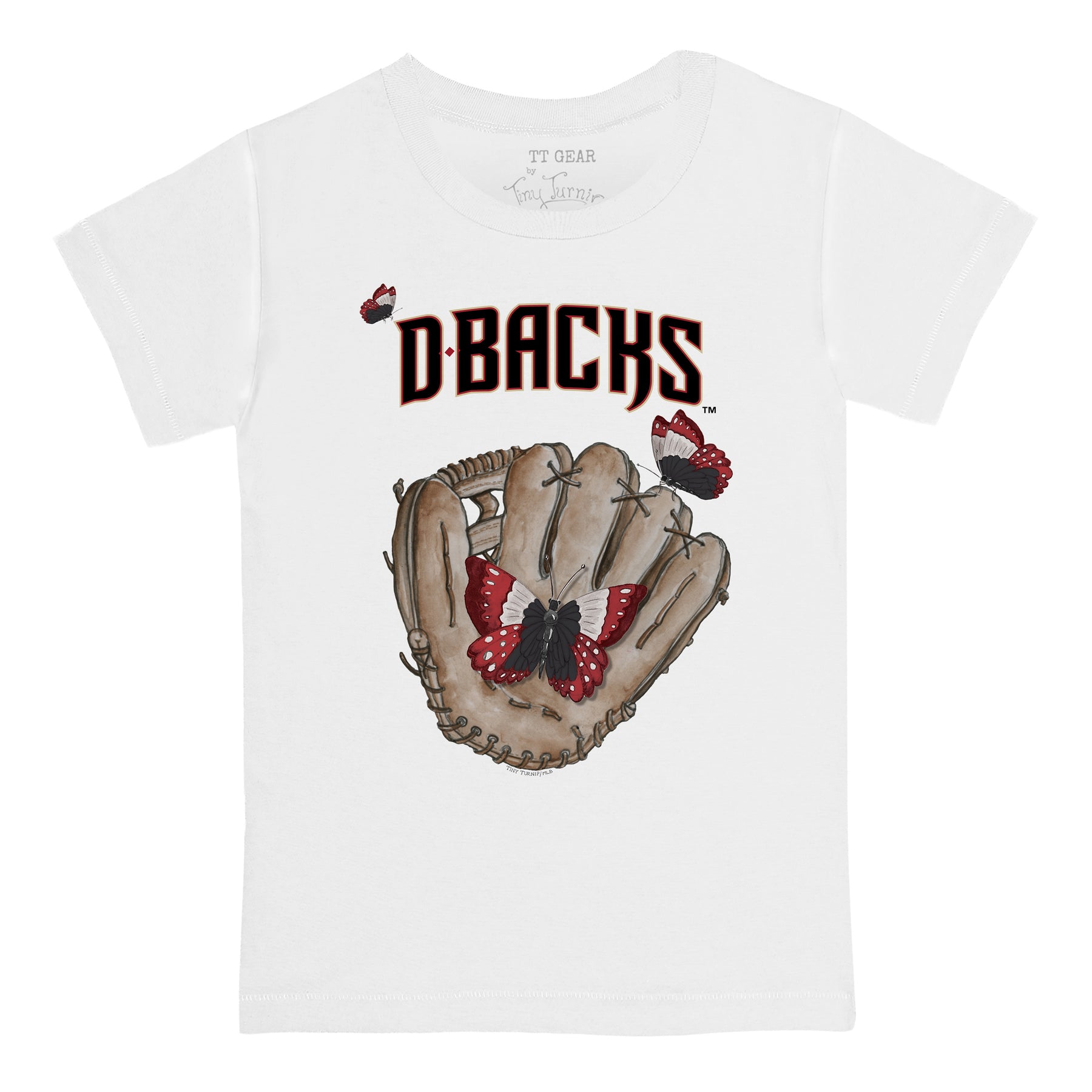 Arizona Diamondbacks Butterfly Glove Tee Shirt