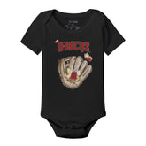 Arizona Diamondbacks Butterfly Glove Short Sleeve Snapper