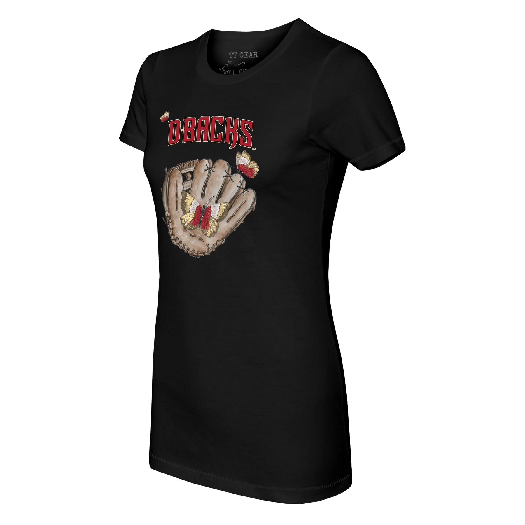 Arizona Diamondbacks Butterfly Glove Tee Shirt