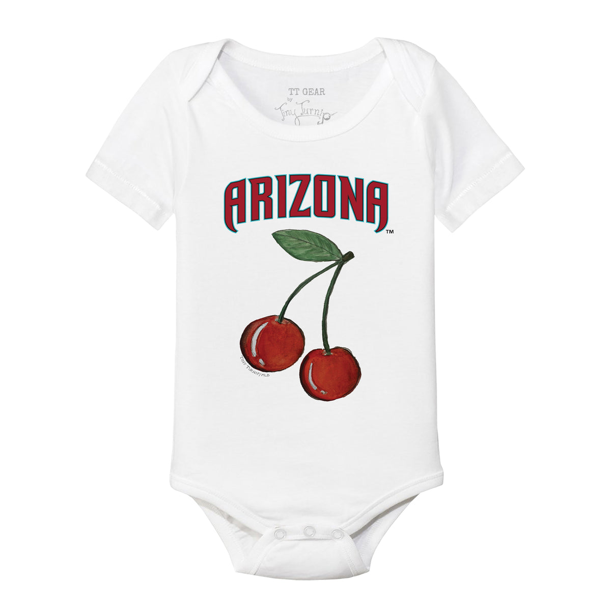 Arizona Diamondbacks Cherry Short Sleeve Snapper