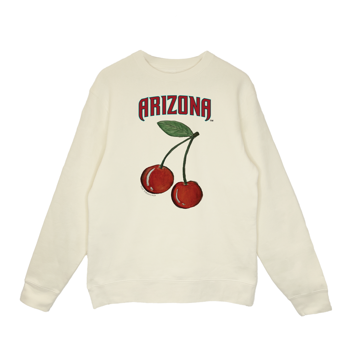Arizona Diamondbacks Cherry Crewneck Sweatshirt