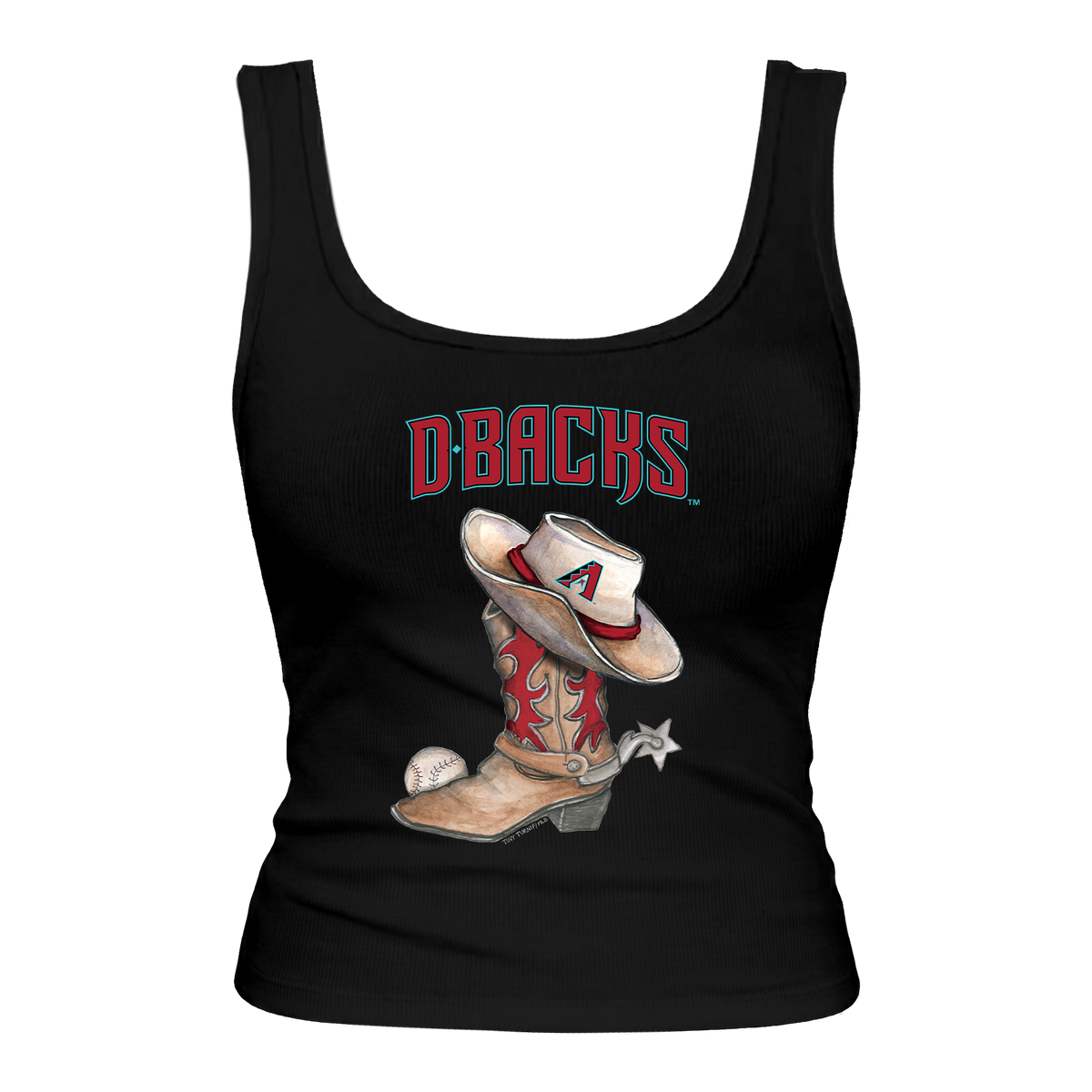 Arizona Diamondbacks Cowboy Boot Emmy Tank
