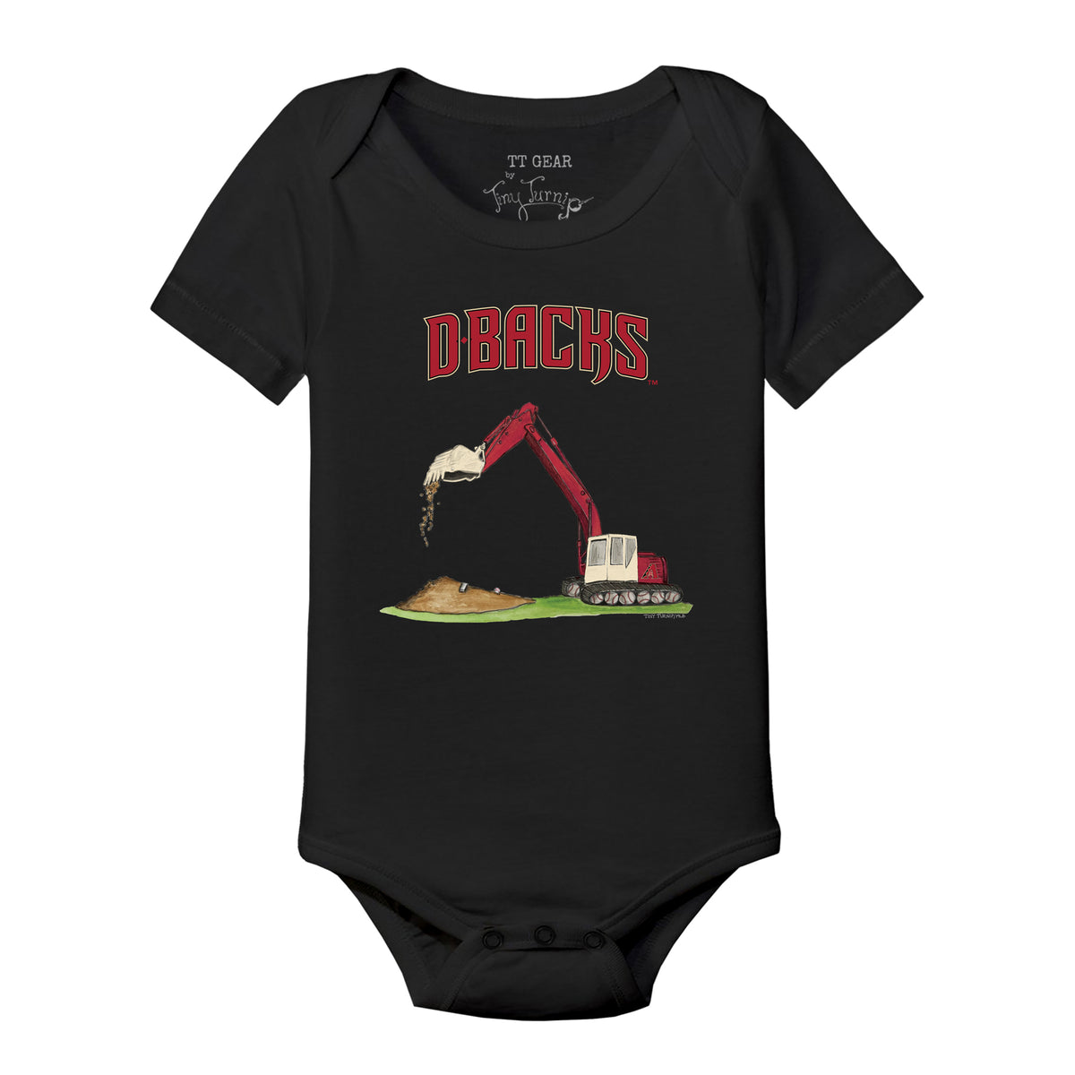 Arizona Diamondbacks Excavator Short Sleeve Snapper