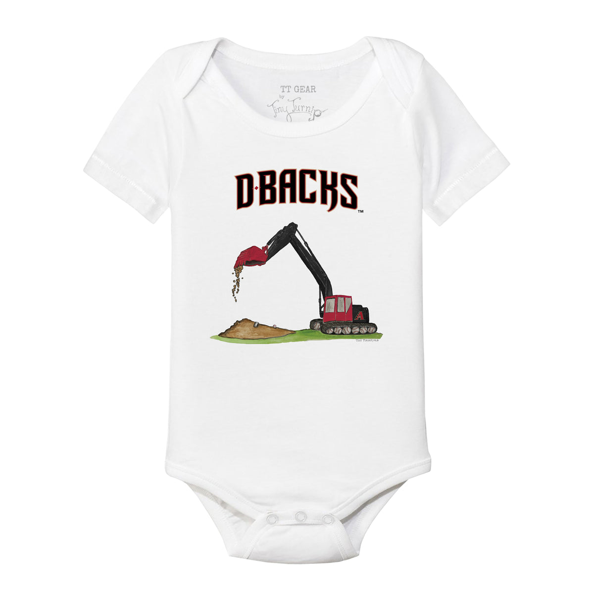 Arizona Diamondbacks Excavator Short Sleeve Snapper