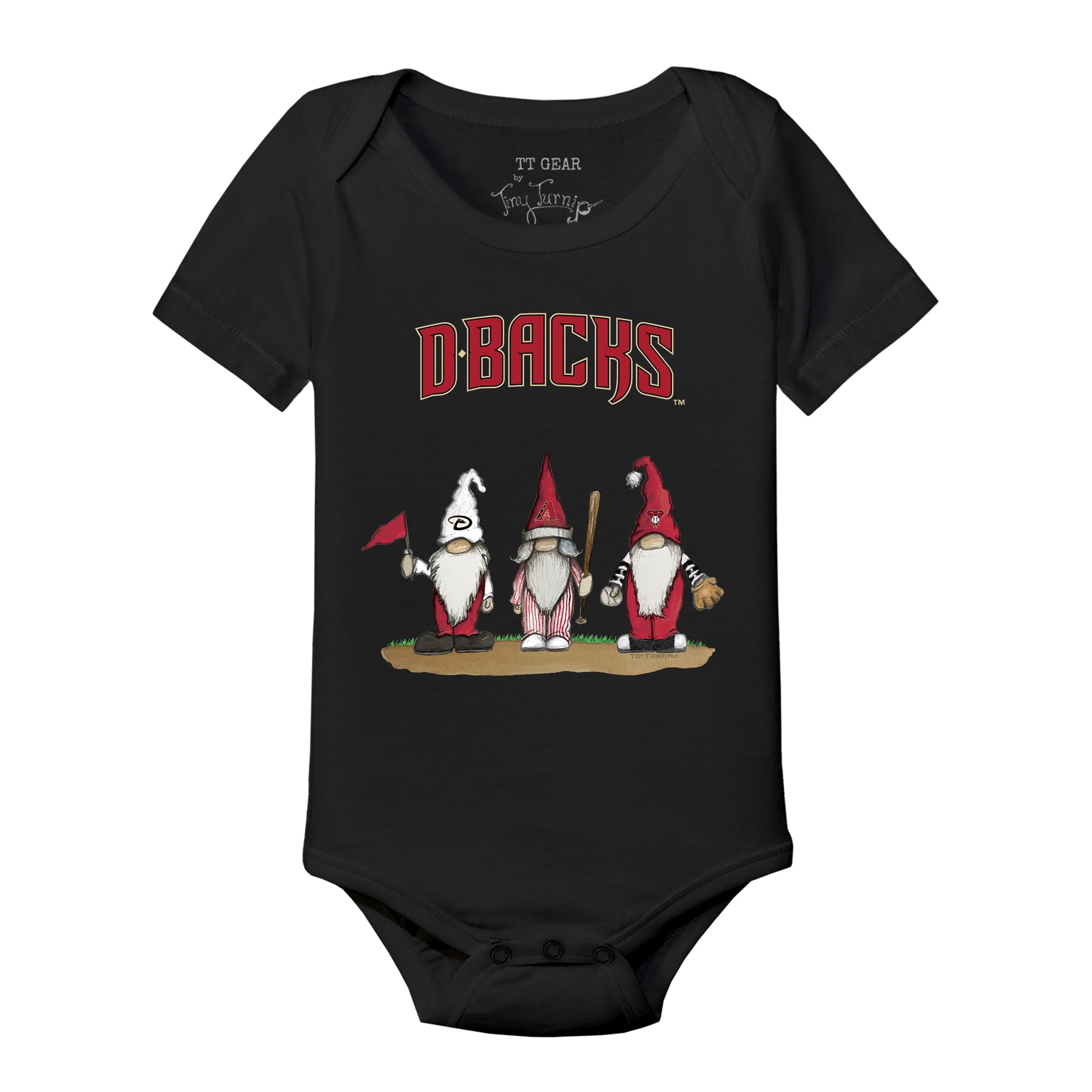 Arizona Diamondbacks Gnomes Short Sleeve Snapper